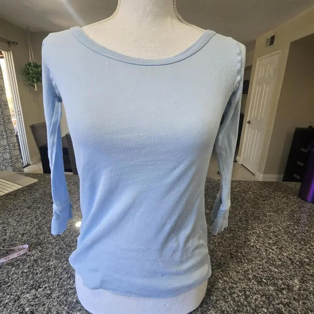 American Eagle Kid's blue T-shirts